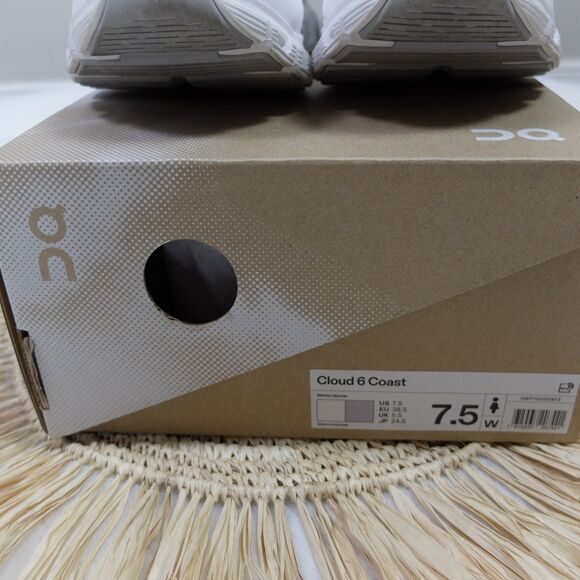 On Cloud 6 Coast White Glacier Women's Size 7 1/2 - Picture 8 of 12